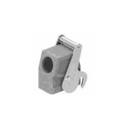 Capot 10B, Aluminium moulé sous pression, acier inoxydable, IP67, Sortie horizontale, PG21